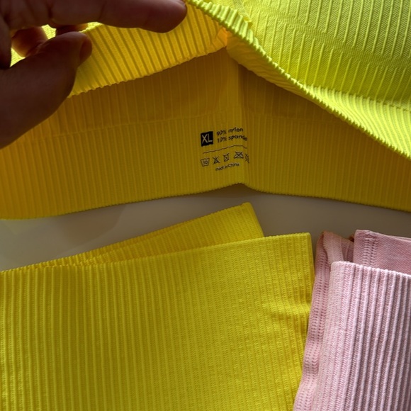 Women's 2 Piece Tracksuit Workout - plus extra Seamless High Waist Leggings - Picture 3 of 12